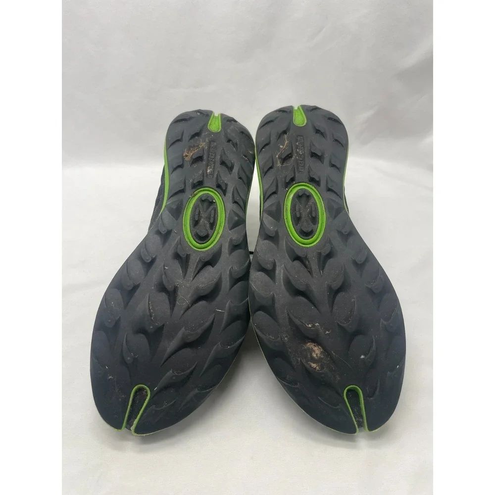 Brooks Pure Grit Running Shoes Mens Black Green Minimalist Lightweight Sz 10‎